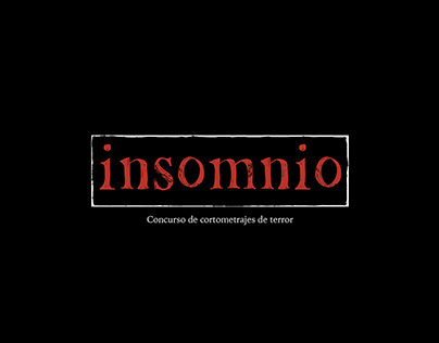Concurso de cortometrajes de terror "Insomnio"
