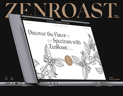 Project thumbnail - ZenRoast | Coffee Marketplace UX/UI Design