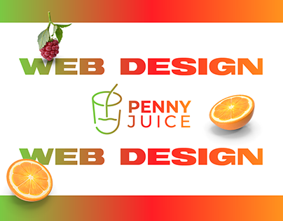 Penny Juice Website Design