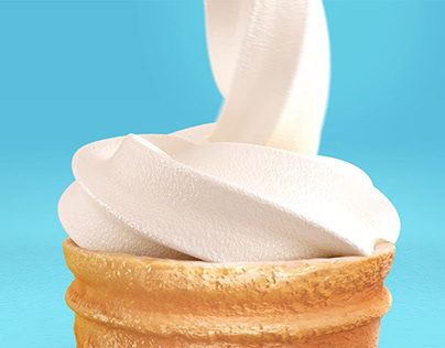 KFC Twirl Ice Cream 3D Simulation