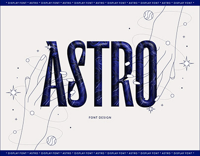 Display font – Astro