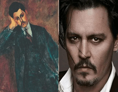 Some amazing artworks that look like famous people