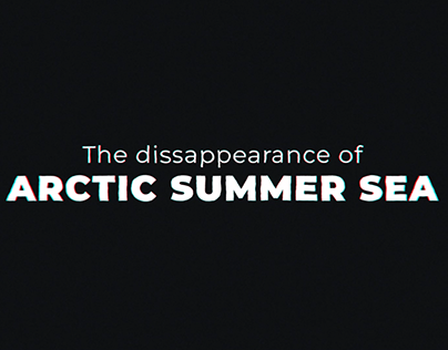 Project thumbnail - The disappearance of Arctic Summer Sea