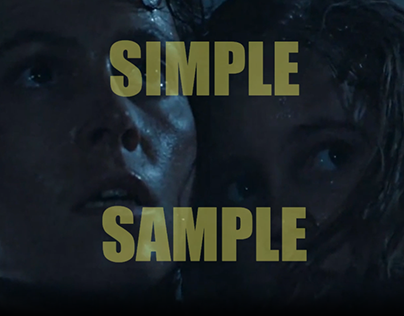 Project thumbnail - Simple Sample [Video Editing, 2024]