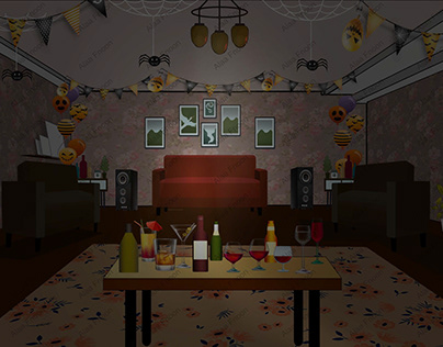 A Halloween Room