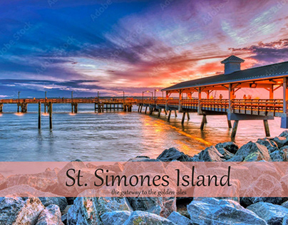 St. Simons Island Postcard