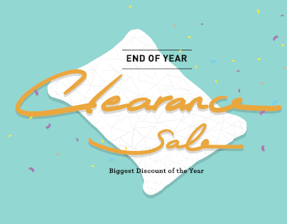 END OF YEAR SALE