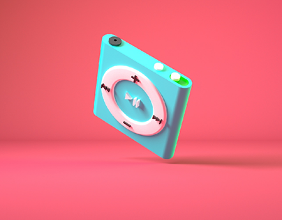 Diseño 3D: iPod Shuffle