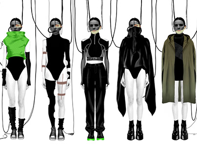 Fashion Line Up - Illustration