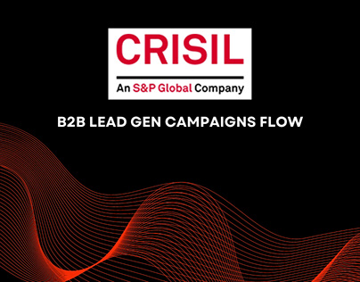 B2B Lead Gen Campaigns Flow X CRISIL
