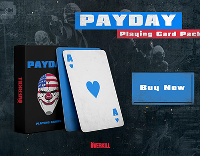 Payday Playing Card Concept Design