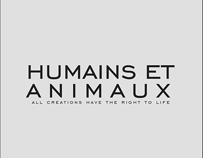 Logo Concept Humains Et Animaux