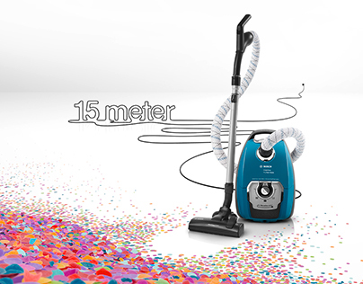 Photography & CGI: Hoover campaign for BOSCH