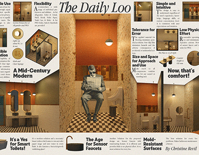 The Daily Loo | A Mid-Century Modern Public Toilet
