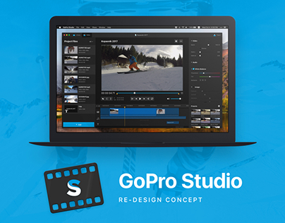 GoPro Studio Re-Design Concept