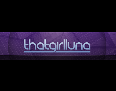ThatGirlLuna Youtube Banner