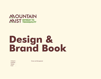 Mountain Mist Logo design and brandbook