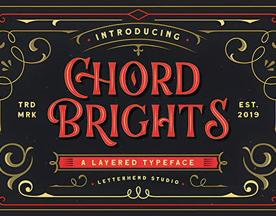Chord Brights Free Font