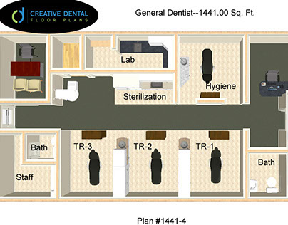 3-d Dental Office-Strip Mall