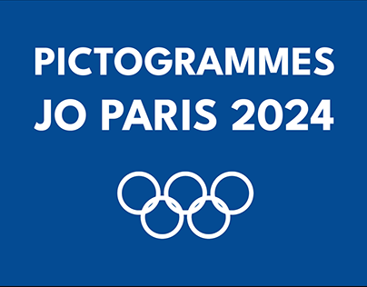 PICTOGRAMMES JO PARIS 2024