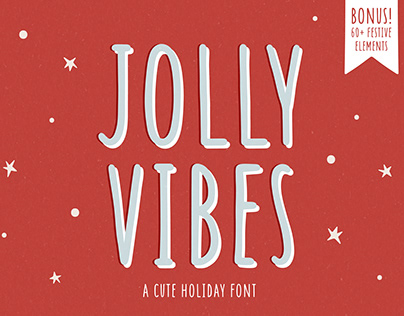 Jolly Vibes - Holiday Font