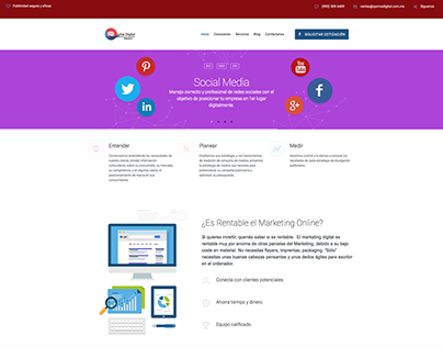 Sitio Web Qarma Digital