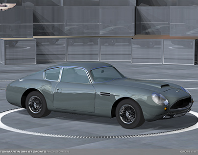1960 Aston Martin DB4 GT Zagato, Racing Green