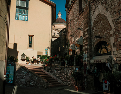 Assisi a finales de verano