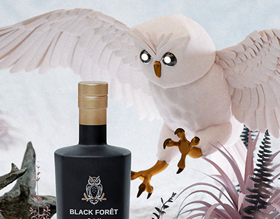 Black Forêt Gin - Illustration & Photography