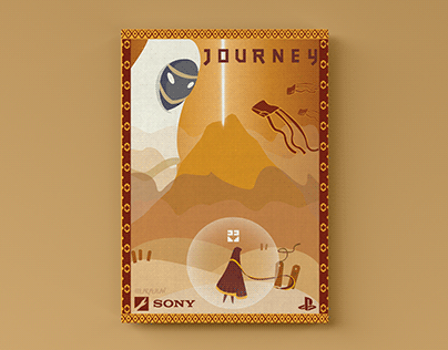 Journey - Game Poster Remake 1