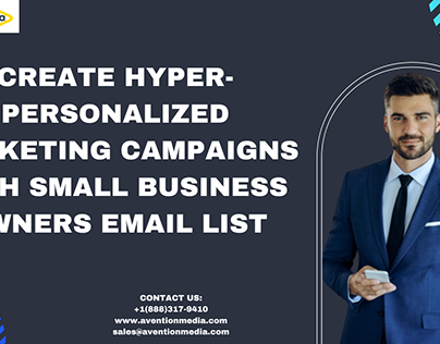 Small Business Owners Email List Providers In USA-UK
