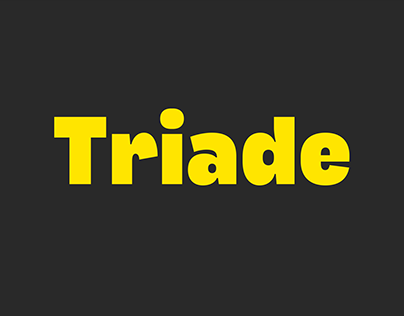 Triade | Retail Typeface