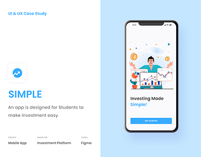 Case Study for Investment mobile app - Simple App