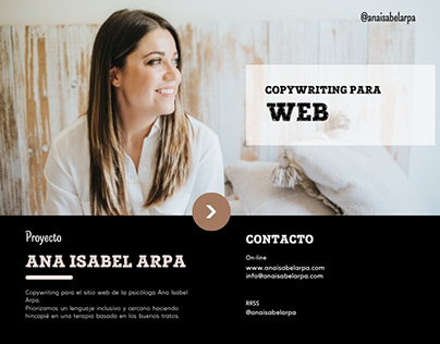 Web Ana Isabel Arpa