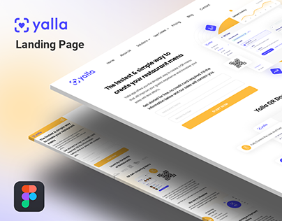 YallQR Landing Page