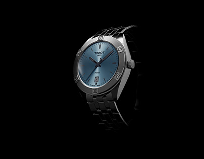 Project thumbnail - Tissot Watch l 3d Modeled & Photograph