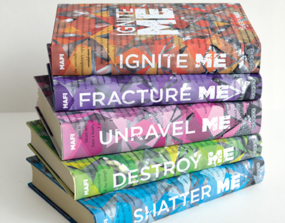 Shatter Me Series Redesigned Book Jackets