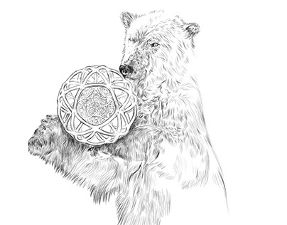 Mandala Bear