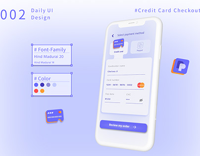 DailyUI_002_credit card checkout