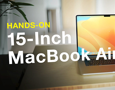 Motion Advertisement 2D | MacBook Air 15"