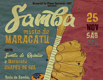 Flyer - Samba misto de Maracatu