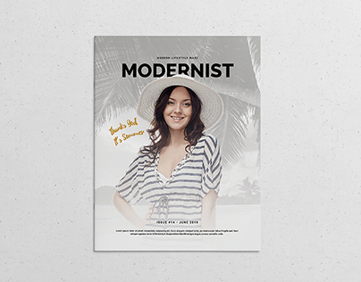 Modern Lifestyle Magazine Template