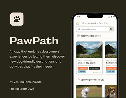 PawPath- App for finding new outdoor dog-friendly spots