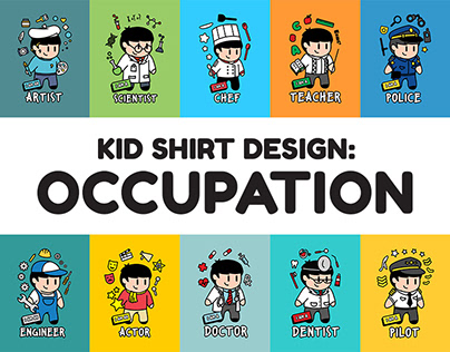 KID SHIRT DESIGN: OCCUPATION