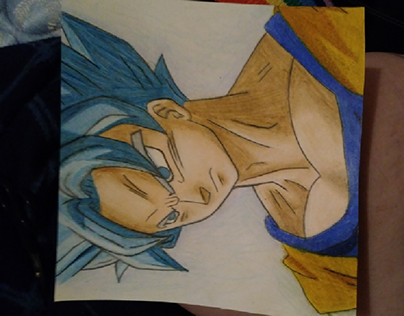 Goku, super saiyan blue