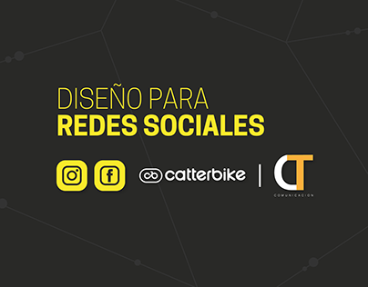 Diseño para redes sociales-Catterbike + Agencia DT