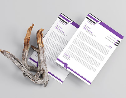 modern business and corporate letterhead template