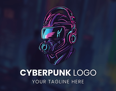 Cyberpunk Logo - Template