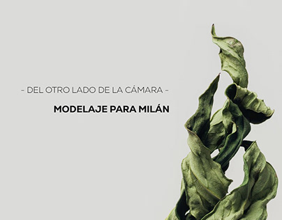 Modelaje Campaña Prim-Ver para Milán