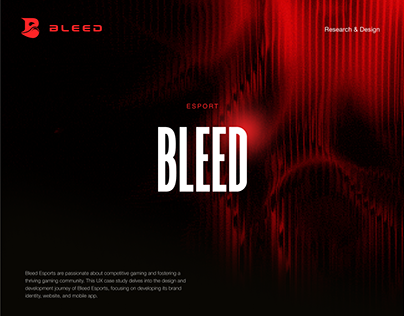 Bleed Esports - Website